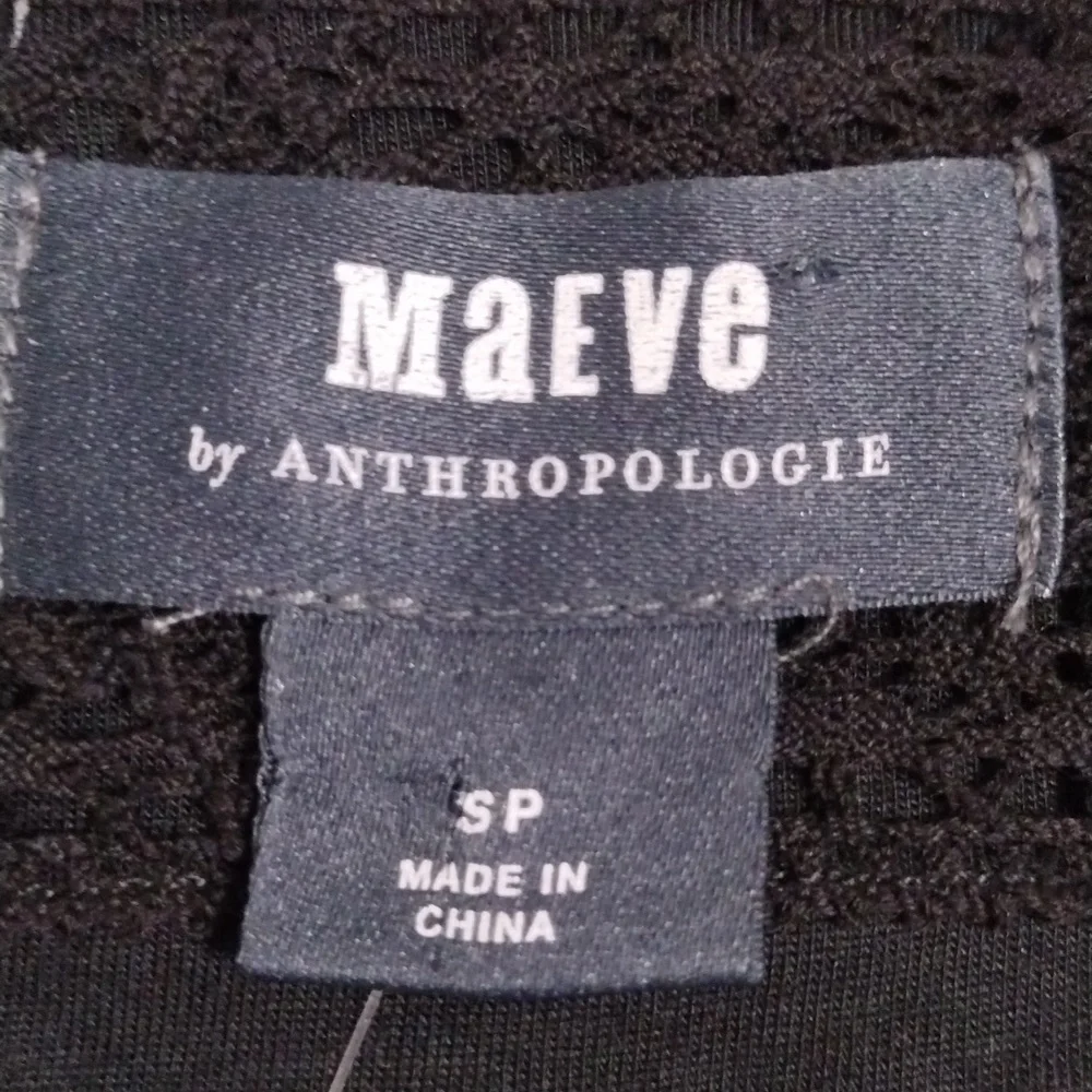 NWT Maeve Catalina Black Floral Tiered Maxi Dress Small Elegant Chic MSRP $138 - Picture 14 of 17